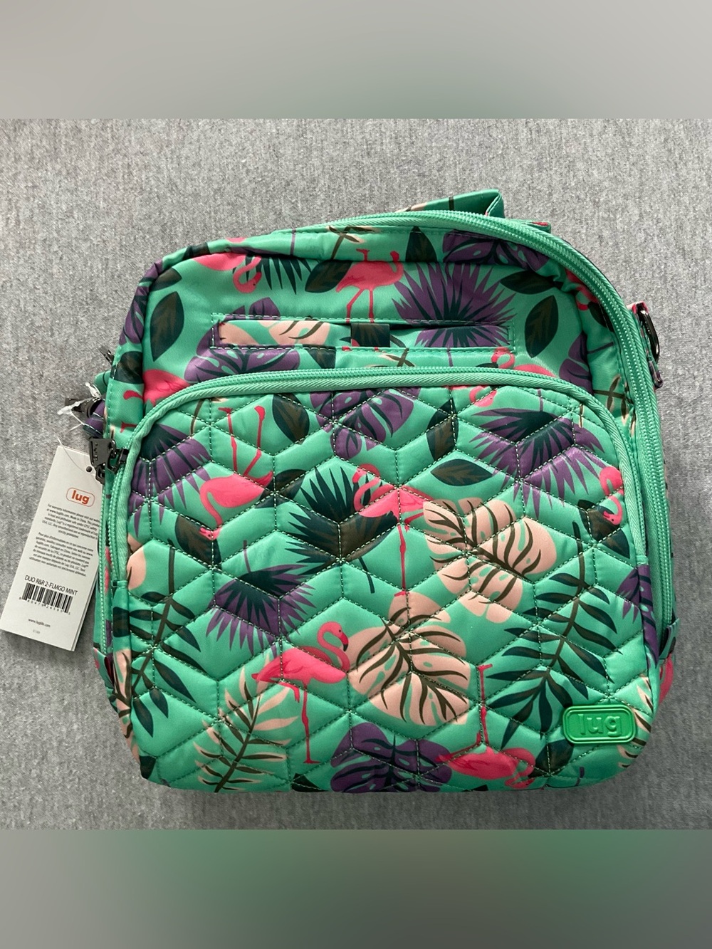 NWT Lug Crossbody Bag Ranger Flamingo Mint